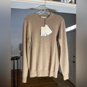 Suitsupply Light Brown Crewneck Sweater